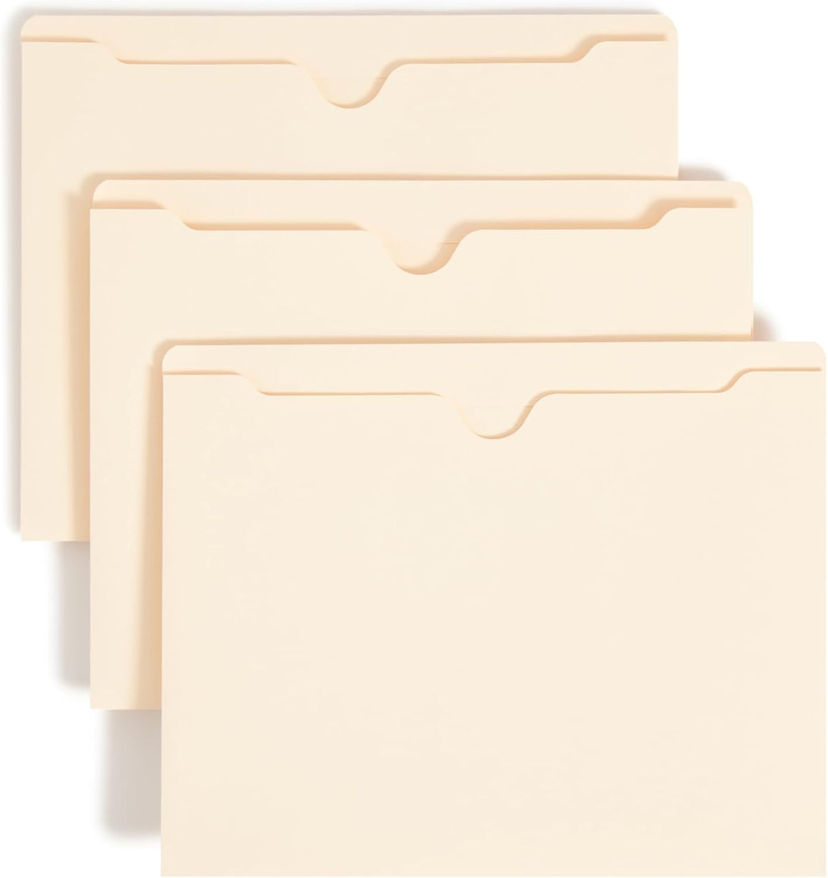 New Smead File Jackets, 25 Count, Manila, Reinforced Straight-Cut Tabs, 1" Expansion, Letter Size - Kidsy
