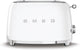 New SMEG TSF01WHUS 2 - Slice Toaster (White) - Kidsy