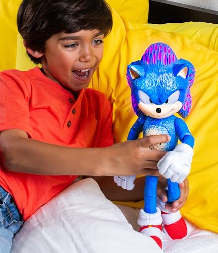 New Sonic The Hedgehog 3 Ultimate Talking Sonic 12 - Inch Figure - Kidsy