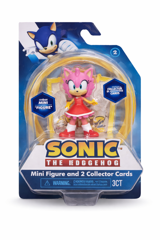 New Sonic the Hedgehog Amy Mini Figure 2.5 - Inch - Kidsy