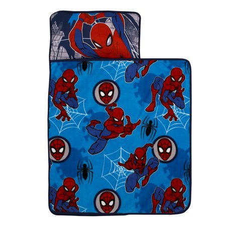 New Spiderman Nap Mat, One Size (Blue) - Kidsy