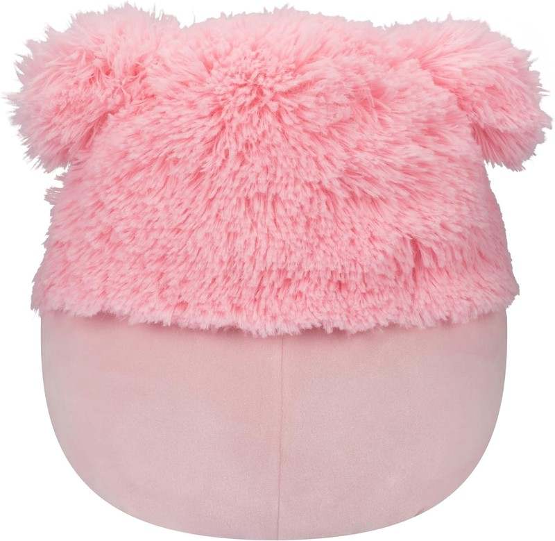 New Squishmallows 8" Brina Pink Bigfoot with Fuzzy Belly - Kidsy