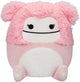 New Squishmallows 8" Brina Pink Bigfoot with Fuzzy Belly - Kidsy