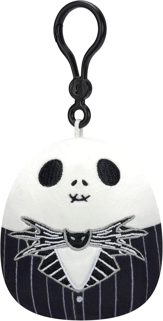 New Squishmallows Disney Jack Skellington & Sally 3.5 - Inch Clip 2 - Pack - Kidsy