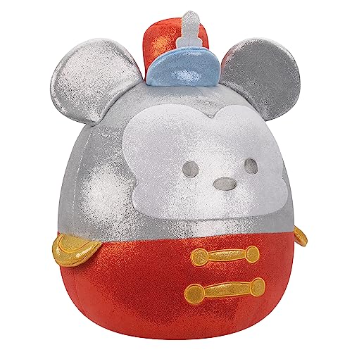 New Squishmallows Original Disney100 14 - Inch Band Leader Mickey Mouse Plush - Kidsy