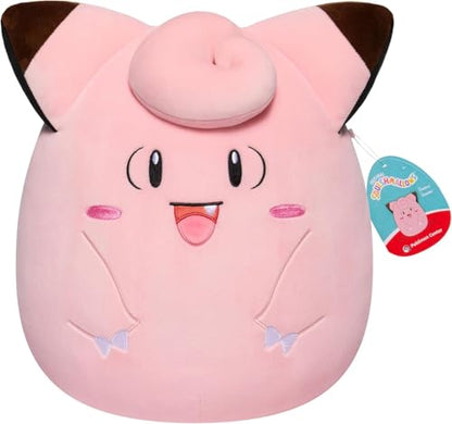 New Squishmallows Pokémon 10" Clefairy Plush Toy - Kidsy