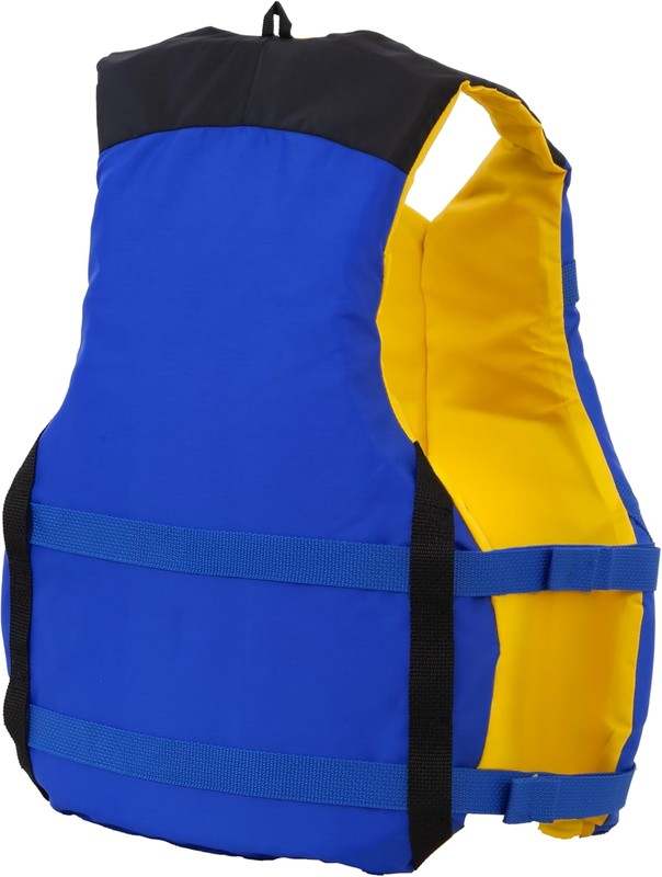 New Stohlquist FIT Adult Life Jacket, US Coast Guard Approved Type III Life Vest, PFD for Men and Women (Blue) - Kidsy