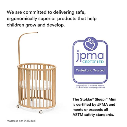 New Stokke Sleepi Drape Rod (Hazy Grey) - Kidsy