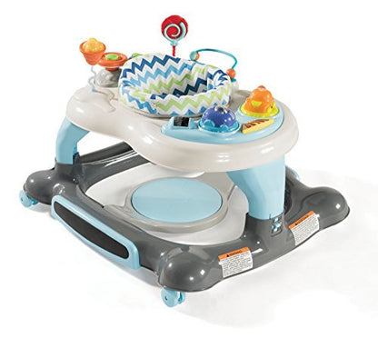 New Storkcraft 3 - in - 1 Activity Walker and Rocker (Blue/Gray) - Kidsy
