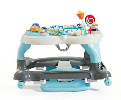New Storkcraft 3 - in - 1 Activity Walker and Rocker (Blue/Gray) - Kidsy