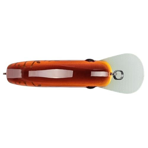 New Strike King (HCCMJ - 341) Chick Magnet Jr. Crankbait Fishing Lure, Color 341 - Spring Craw, 1/4 oz, Dives 4 - 6 Feet, Premium Hooks - Kidsy