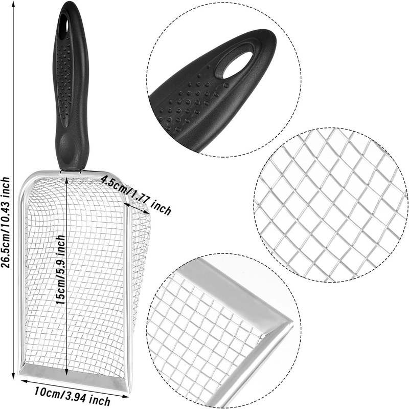 New SUMERSHA Beach Mesh Shovel Sand Sifter Shell Collecting Tools - Kidsy