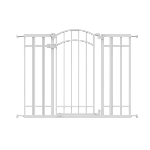 New Summer by Ingenuity Doorway 48W Series Safety Pet and Baby Gate (White) - Kidsy