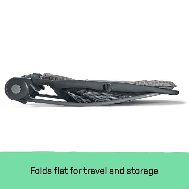 New Summer Infant 2 - in - 1 Bouncer & Rocker Duo (Gray and Teal) - Kidsy