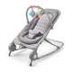 New Summer Infant 2 - in - 1 Bouncer & Rocker Duo (Light Gray Tweed) - Kidsy