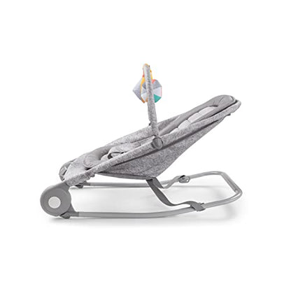 New Summer Infant 2 - in - 1 Bouncer & Rocker Duo (Light Gray Tweed) - Kidsy