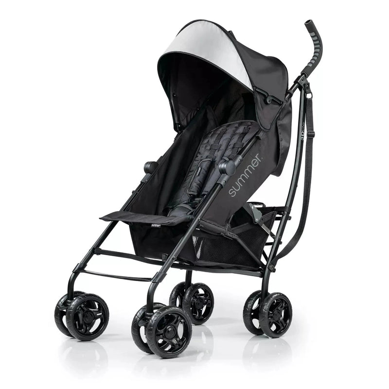 New Summer Infant 3D Lite Stroller (Jet Black) - Kidsy