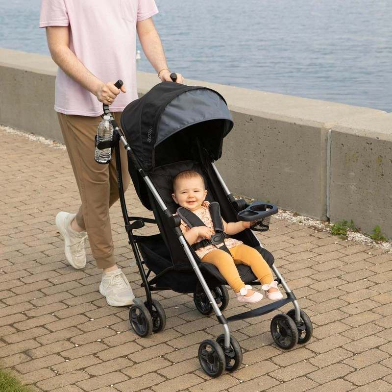New Summer Infant Ingenuity 3Dlite Convenience Stroller (Dark Gray) - Kidsy