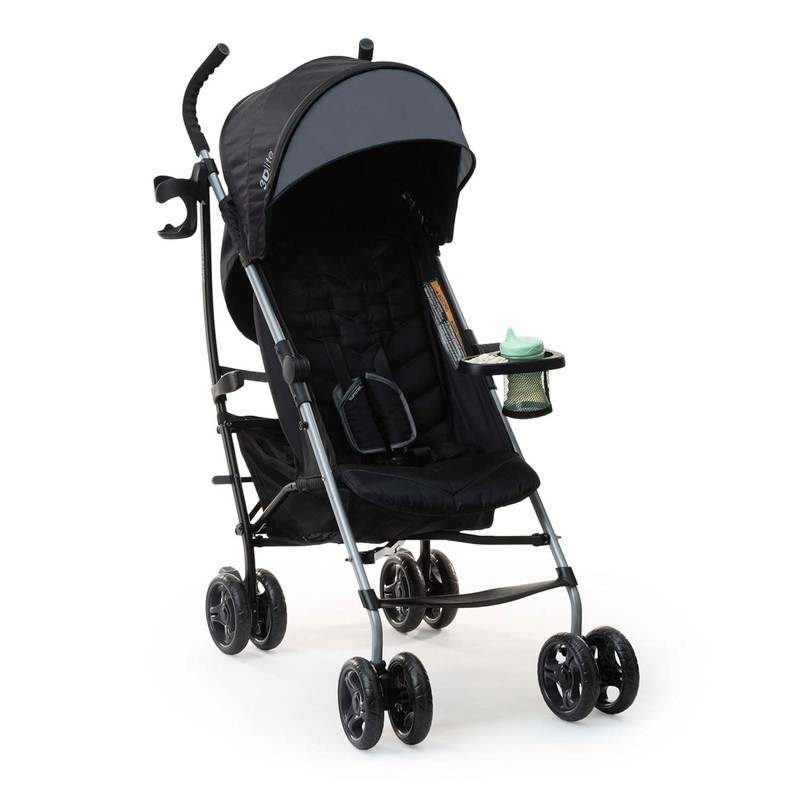 New Summer Infant Ingenuity 3Dlite Convenience Stroller (Dark Gray) - Kidsy