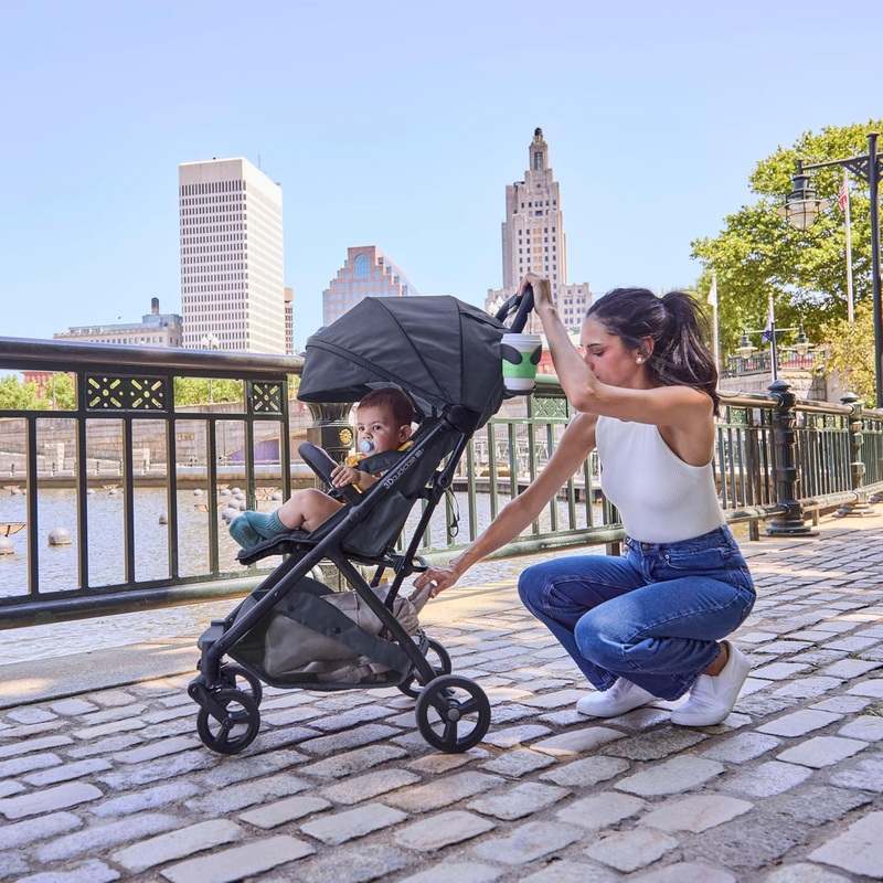 New Summer Infant Ingenuity 3Dquickclose CS+ Compact Fold Stroller (Black) - Kidsy