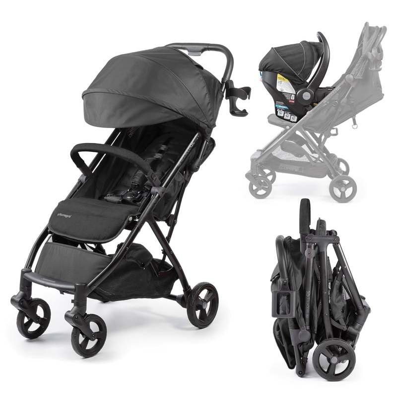 New Summer Infant Ingenuity 3Dquickclose CS+ Compact Fold Stroller (Black) - Kidsy