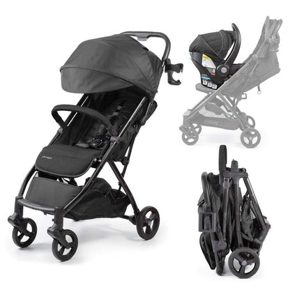 New Summer Infant Ingenuity 3Dquickclose CS+ Compact Fold Stroller (Black) - Kidsy