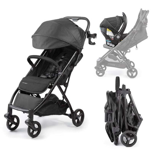 New Summer Infant Ingenuity 3Dquickclose CS+ Compact Fold Stroller (Black) - Kidsy