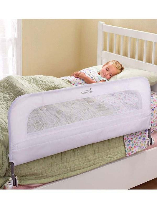 New Summer Infant Single Fold Safety Bedrail (White) - Kidsy