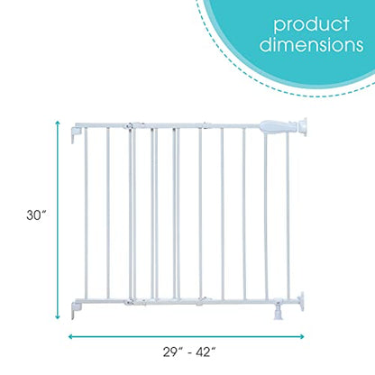 New Summer Infant Stairs Baby Gate (White) - Kidsy