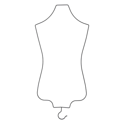 New Swimsuit Display Hangers, 5 PCs Body Shape Hangers - Kidsy