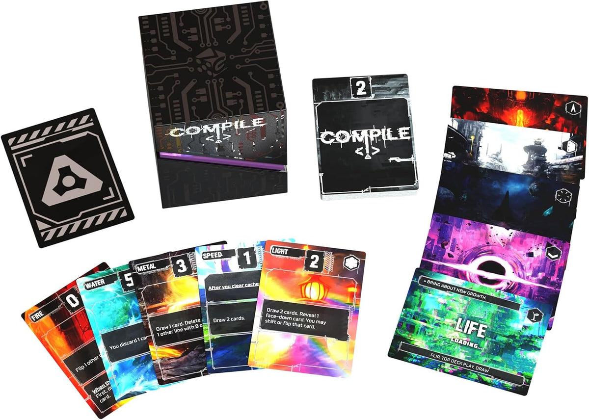 New Synapses Games Compile Main 1 Strategy Card Game - Kidsy