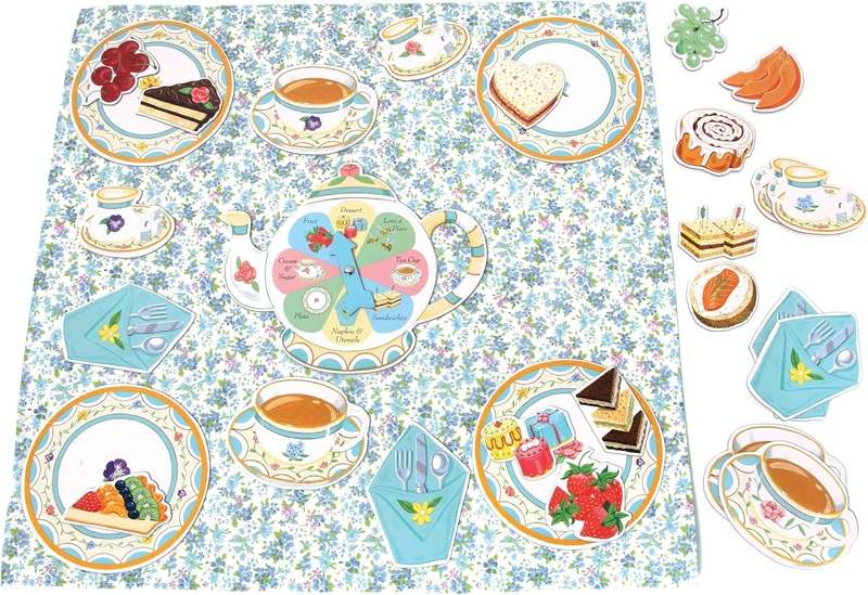 New Tea Party Spinner Game 2nd. Edition - Kidsy