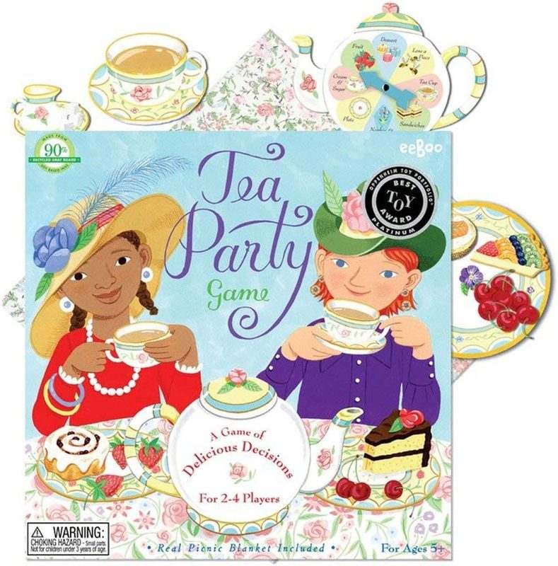 New Tea Party Spinner Game 2nd. Edition - Kidsy