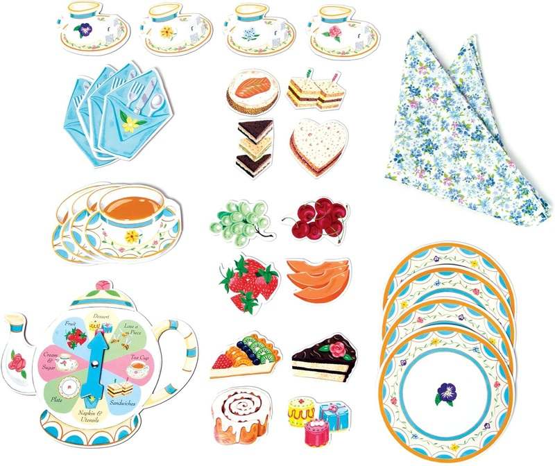 New Tea Party Spinner Game 2nd. Edition - Kidsy