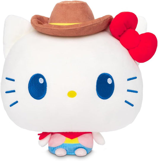 New TeeTurtle Cloudheads Hello Kitty Cowgirl Plush 8 - Inch - Kidsy