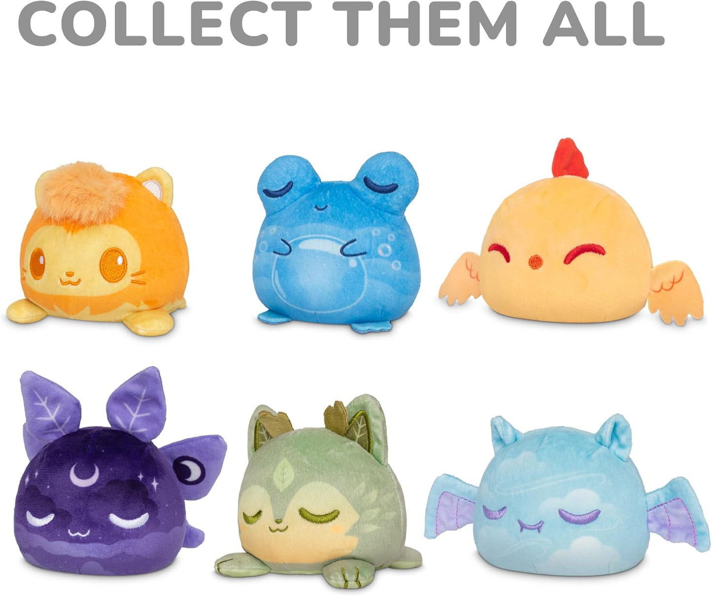 New TeeTurtle Elements Series Reversible Plush Mystery Box 3 - Inch - Kidsy