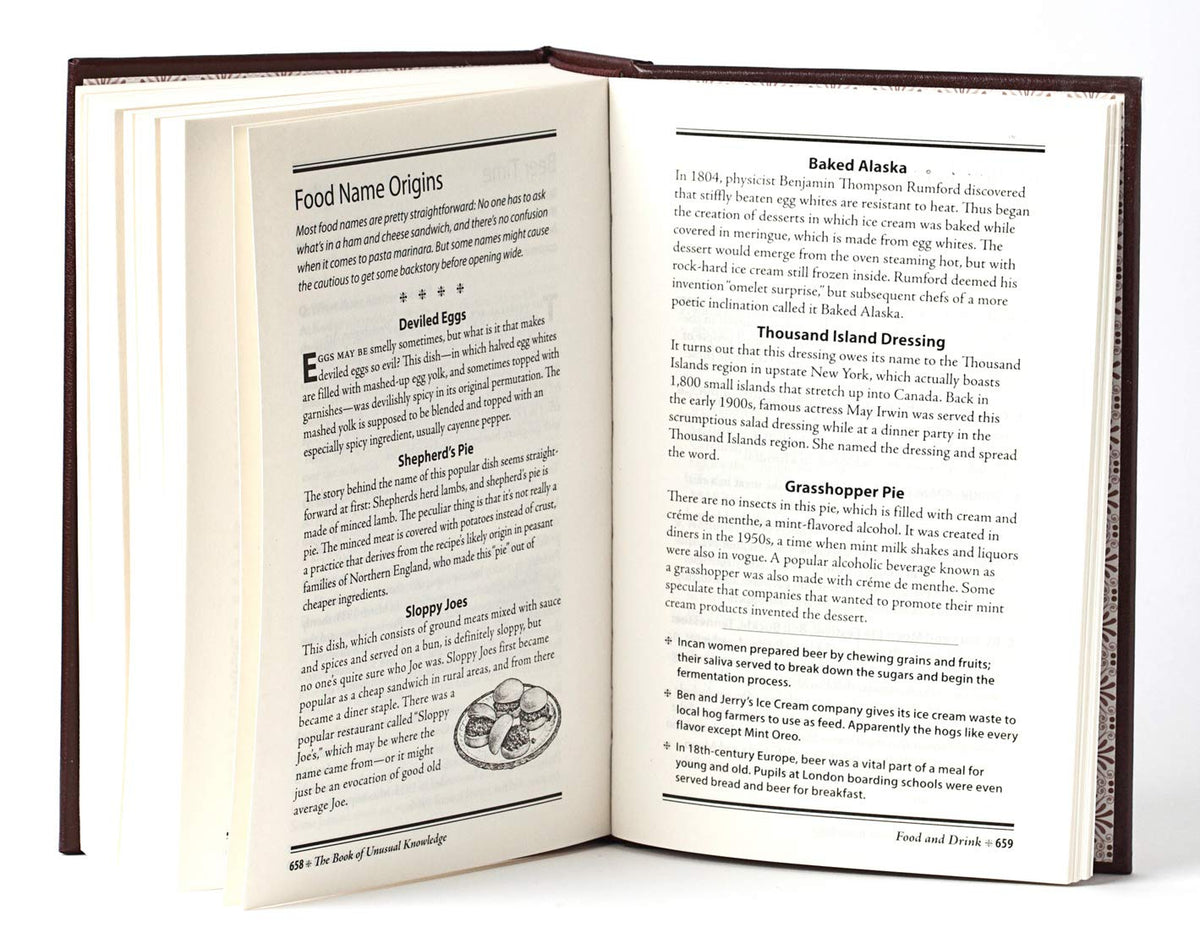 New The Book of Unusual Knowledge Hardcover - Kidsy
