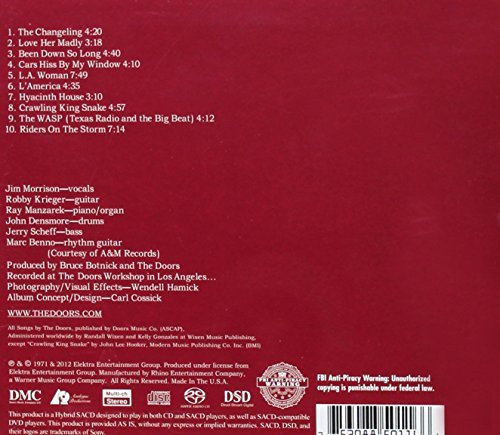 New The Doors L.A. Woman Hybrid SACD Import - Kidsy