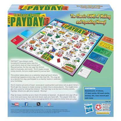 New The Game of Pay Day with Popular 1970's Artwork - Kidsy