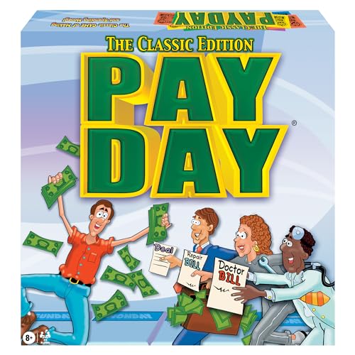 New The Game of Pay Day with Popular 1970's Artwork - Kidsy