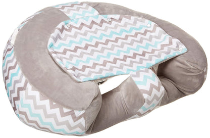 New The Original Hugaboo Infant Sitting Chair (Blue Chevron , 3 - 10 Month) - Kidsy