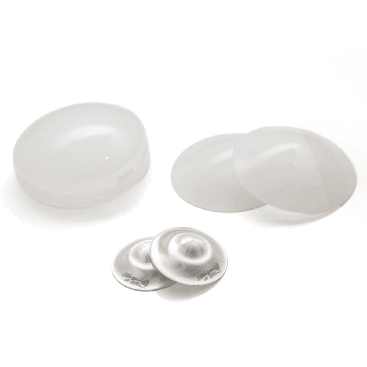 New The Original Silver Nursing Cups with Silicone Pads - Experience the Difference - Kidsy
