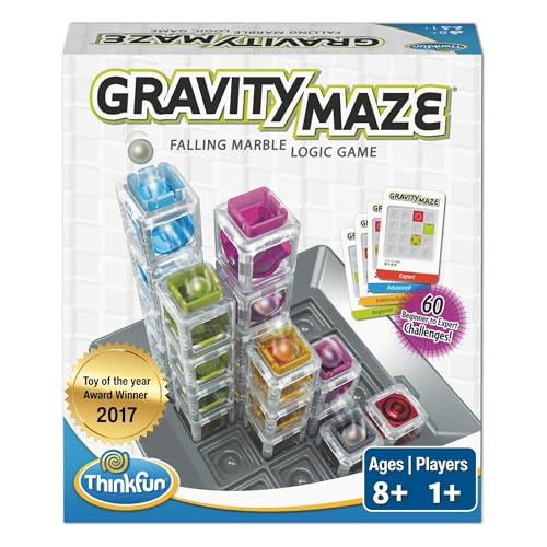 New ThinkFun Gravity Maze - Falling Marble Logic Game - Kidsy