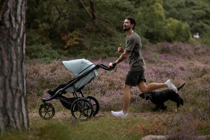 New Thule Urban Glide 3 Single Child All - Terrain Stroller (Mist Green) - Kidsy