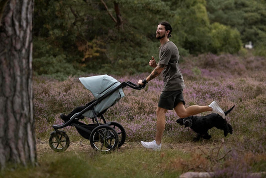 New Thule Urban Glide 3 Single Child All - Terrain Stroller (Mist Green) - Kidsy