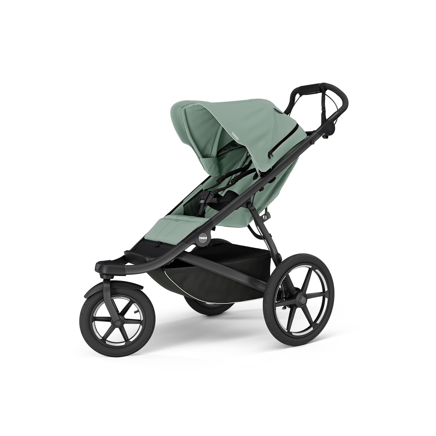 New Thule Urban Glide 3 Single Child All - Terrain Stroller (Mist Green) - Kidsy