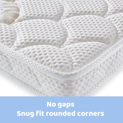 New Tiankehan Mini Crib Mattress 38x24x4 Inch Dual - Sided Foam - Kidsy