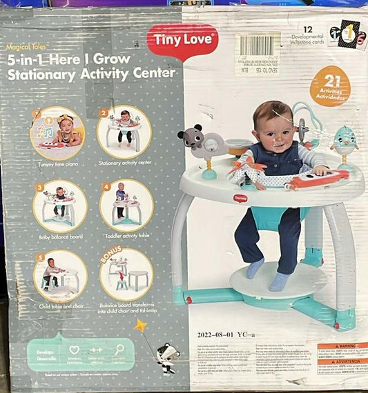 New Tiny Love 5 - in - 1 Stationary Activity Center (Magical Tales) - Kidsy