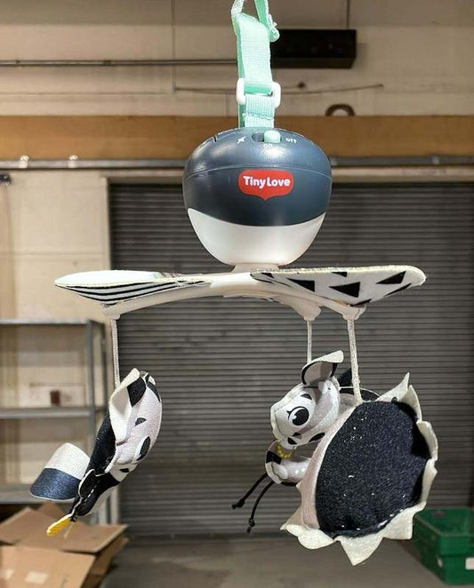 New Tiny Love Take - Along Mobile – Magical Tales (Black/White) - Kidsy