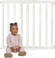New Toddleroo by North States LuxeCraft Wooden Baby Gate (White) - Kidsy